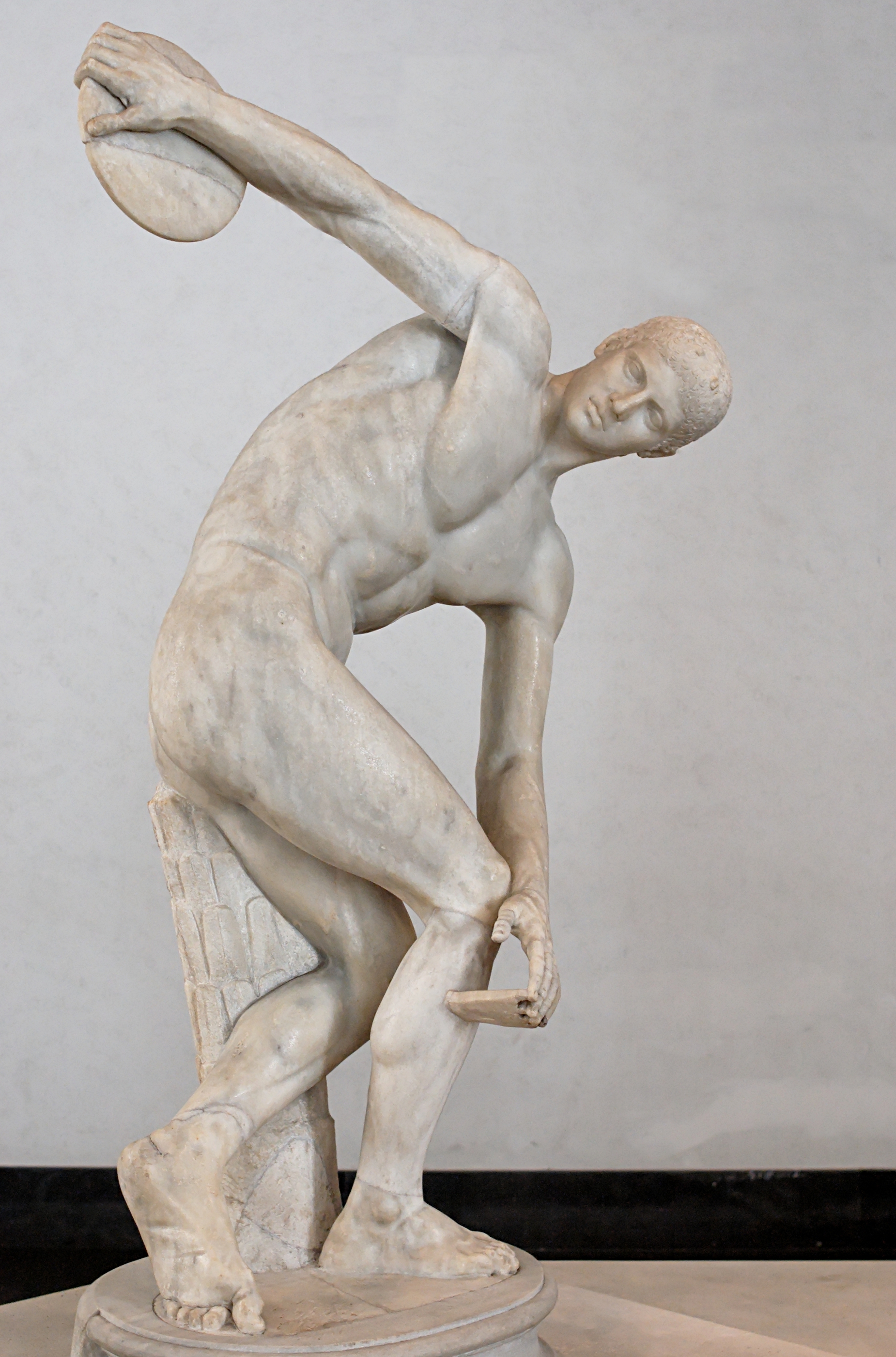 Olympic discus thrower